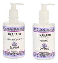 Kit Sabonete e Hidratante Lavanda Granado Terrapeutics 300ml cada Kit Sabonete e Hidratante Lavanda Granado Terrapeutics 300ml cada
