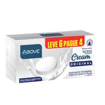Kit Sabonete Em Barra Above Cream Original Leve 6 Pague 4 75g