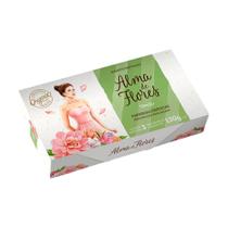 Kit Sabonete em Barra Alma de Flores Finíssimas Essências com 3 Unidades 130g Cada Kit Sabonete em Barra Alma de Flores Finíssimas Essências com 3 Unidades 130g Cada