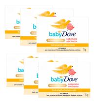 Kit Sabonete Em Barra Baby Dove Hidratação Balanceada 75g - 6 Unidades Kit Sabonete Em Barra Baby Dove Hidratação Balanceada 75g - 6 Unidades