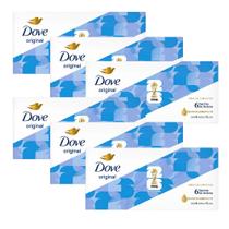 Kit Sabonete Em Barra Dove Branco Original - 36 Unidades 90g Kit Sabonete Em Barra Dove Branco Original - 36 Unidades 90g