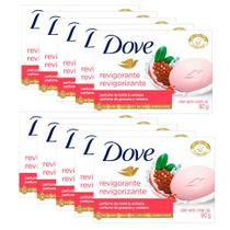 Kit Sabonete Em Barra Dove Revigorante Go Fresh Romã E Verbena 90g 10 Unidades Kit Sabonete Em Barra Dove Revigorante Go Fresh Romã E Verbena 90g 10 Unidades
