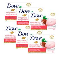 Kit Sabonete Em Barra Dove Revigorante Go Fresh Romã E Verbena 90g - 6 Unidades Kit Sabonete Em Barra Dove Revigorante Go Fresh Romã E Verbena 90g - 6 Unidades