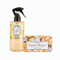 Kit Sabonete em Barra e Home Spray Flor de Laranjeira Giorno