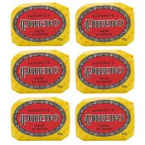 Kit Sabonete em Barra Phebo de Glicerina Odor de Rosas 90g 6 unidades