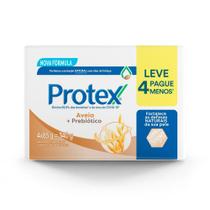 Kit Sabonete Em Barra Protex Aveia 85g Com 4 Unidades