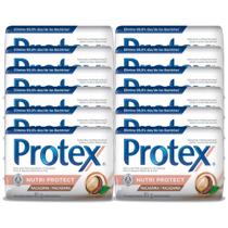 Kit Sabonete em Barra Protex Nutri Protect Macadâmia 85g com 12 unidades