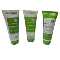 Kit Sabonete Esfoliante e Gel Facial Acido Salicilico Dermachem