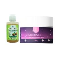Kit Sabonete Esfoliante Facial 200mL + Máscara Noturna NutriNight 300g BioSeiva e Fio Cabana Kit Sabonete Esfoliante Facial 200mL + Máscara Noturna NutriNight 300g BioSeiva e Fio Cabana