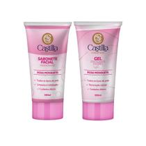 Kit Sabonete + Esfoliante Facial Castilla Rosa Mosqueta 100mL Limpeza, Renovação e Hidratação