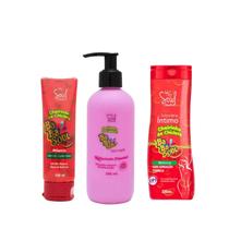 Kit Sabonete Facial e Íntimo Hidratante Corporal Melancia