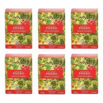 Kit Sabonete Granado Gerânio Bourbon 90g Glicerina Vegetal