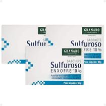 Kit Sabonete Granado Sulforoso 90g Com 3