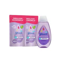 Kit Sabonete Hora do Sono 200ml Johnson's Com 2 Refil 180ml Kit Sabonete Hora do Sono 200ml Johnson's Com 2 Refil 180ml
