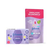 Kit Sabonete Hora do Sono Liquido e Barra Johnson's