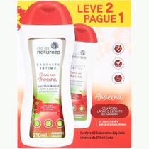 Kit Sabonete Íntimo Cia Da Natureza Floral Com Aroeira 210ML