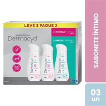 Kit Sabonete Íntimo Dermacyd Breeze Camomila 200ml + 2 Unidades Femina Floral 200ml Kit Sabonete Íntimo Dermacyd Breeze Camomila 200ml + 2 Unidades Femina Floral 200ml