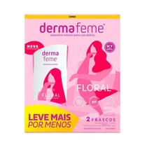 Kit Sabonete Íntimo Dermafeme Floral 2 Unidades 200ml Cada Kit Sabonete Íntimo Dermafeme Floral 2 Unidades 200ml Cada