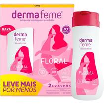 Kit Sabonete Íntimo Dermafeme Floral Com 2 Unidades 200ml Kit Sabonete Íntimo Dermafeme Floral Com 2 Unidades 200ml