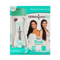 Kit Sabonete íntimo Dermafeme Fresh 2 unidades 200ml Kit Sabonete íntimo Dermafeme Fresh 2 unidades 200ml