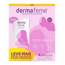 Kit Sabonete Íntimo Dermafeme Tutti-Frutti 200ml