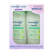 Kit Sabonete Íntimo Monange E Lucretin Frescor 200ml- 2 Unidades