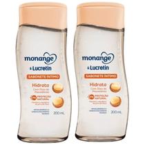 Kit Sabonete Íntimo Monange e Lucretin Hidrata - 2 Unidades (200ml cada) Kit Sabonete Íntimo Monange e Lucretin Hidrata - 2 Unidades (200ml cada)