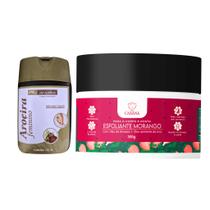 Kit Sabonete Íntimo Vis Nativa Aroeira 120mL + Esfoliante Fio Cabana 300g Escolha Sua Fragrância