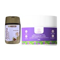 Kit Sabonete Íntimo Vis Nativa Aroeira 120mL + Esfoliante Fio Cabana 300g Escolha Sua Fragrância