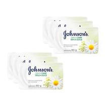Kit Sabonete Johnson's Daily Care Erva Doce 80g c/6un