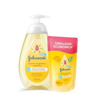 Kit Sabonete Líquido 400ml Glicerina C/1 refil Johnson's Kit Sabonete Líquido 400ml Glicerina C/1 refil Johnson's