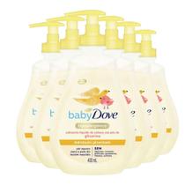 Kit Sabonete Líquido Dove Baby Hidratação Glicerinada 400ml - 6 Unidades Kit Sabonete Líquido Dove Baby Hidratação Glicerinada 400ml - 6 Unidades