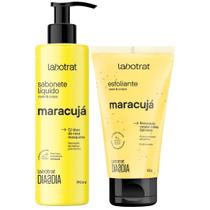Kit Sabonete Liquido + Esfoliante Corpo E Rosto Labotrat Dia A Dia Cheiro De Fruta Maracuja 150g Kit Sabonete Liquido + Esfoliante Corpo E Rosto Labotrat Dia A Dia Cheiro De Fruta Maracuja 150g