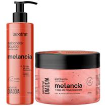 Kit Sabonete Liquido + Esfoliante Corpo E Rosto Labotrat Dia A Dia Cheiro De Fruta Melancia 300g Kit Sabonete Liquido + Esfoliante Corpo E Rosto Labotrat Dia A Dia Cheiro De Fruta Melancia 300g
