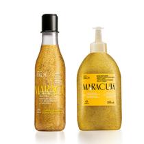 Kit Sabonete Líquido Esfoliante Ekos Maracujá com Refil Kit Sabonete Líquido Esfoliante Ekos Maracujá com Refil