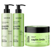 Kit Sabonete Liquido + Esfoliante + Hidratante Corpo E Rosto Labotrat Cheiro De Fruta Capim 300g Kit Sabonete Liquido + Esfoliante + Hidratante Corpo E Rosto Labotrat Cheiro De Fruta Capim 300g