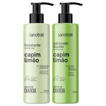 Kit Sabonete Liquido + Hidratante Corpo E Rosto Labotrat Dia A Dia Cheiro De Fruta Capim 190ml