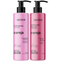Kit Sabonete Liquido + Hidratante Corpo E Rosto Labotrat Dia A Dia Cheiro De Fruta Cereja 190ml Kit Sabonete Liquido + Hidratante Corpo E Rosto Labotrat Dia A Dia Cheiro De Fruta Cereja 190ml
