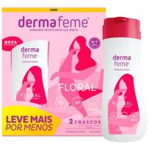 Kit Sabonete Líquido Íntimo Dermafeme Floral 2 Unidades 200ml Cada Kit Sabonete Líquido Íntimo Dermafeme Floral 2 Unidades 200ml Cada