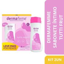 Kit Sabonete Líquido Íntimo Dermafeme Teen 200ml - 2 und Kit Sabonete Líquido Íntimo Dermafeme Teen 200ml - 2 und