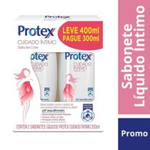 Kit Sabonete Líquido Íntimo Protex Delicate - 2 Unidades 200ml Kit Sabonete Líquido Íntimo Protex Delicate - 2 Unidades 200ml