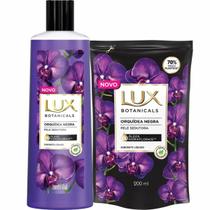 Kit Sabonete Líquido Lux Orquídea Negra Pele Sedutora Botanicals + Refil