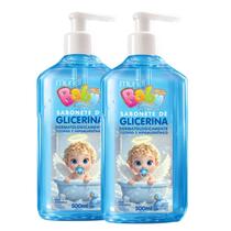 Kit Sabonete Muriel Baby de Glicerina com Camomila Azul C/2 Unidades 500ml