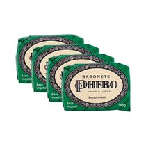 Kit Sabonete Phebo Amazonian 90g c/4un