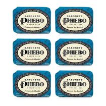 Kit Sabonete Phebo Frescor Da Manhã 90g Glicerina Vegetal