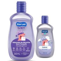 Kit Sabonete Sono Tranquilo + Colônia Sono Baruel Baby Kit Sabonete Sono Tranquilo + Colônia Sono Baruel Baby
