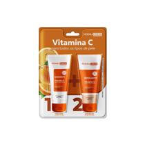 Kit Sabonete Vitamina C+Gel Esfoliante Vitamina C Derma chem