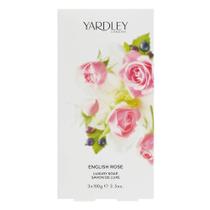 Kit Sabonetes em Barra English Rose 3 x 100g cada - Selo ADIPEC
