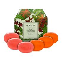 Kit Sabonetes Granado Terrapeutics Calêndula e Castanha 6x90g