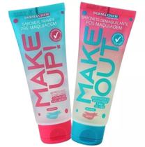 Kit Sabonetes Pré E Pós Maquiagem Com Gel Facial Dermachem